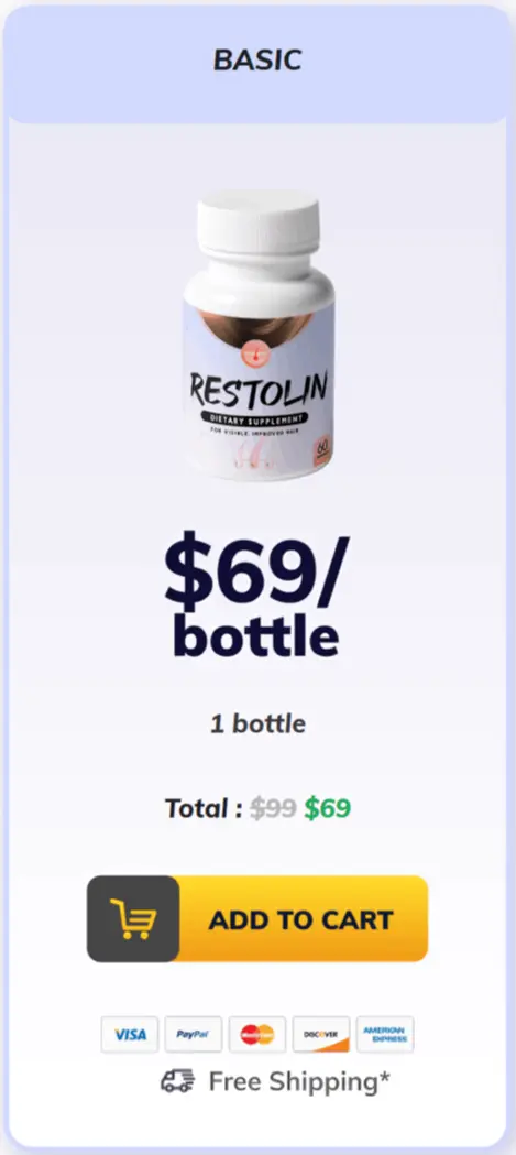 Restolin offer price