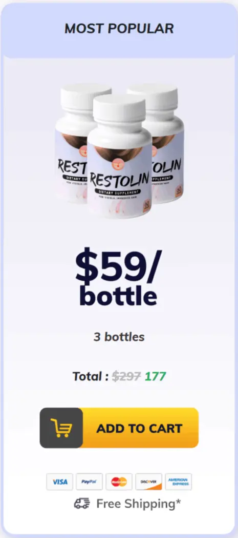 Restolin offer price